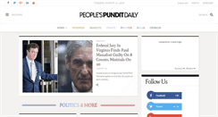 Desktop Screenshot of peoplespunditdaily.com